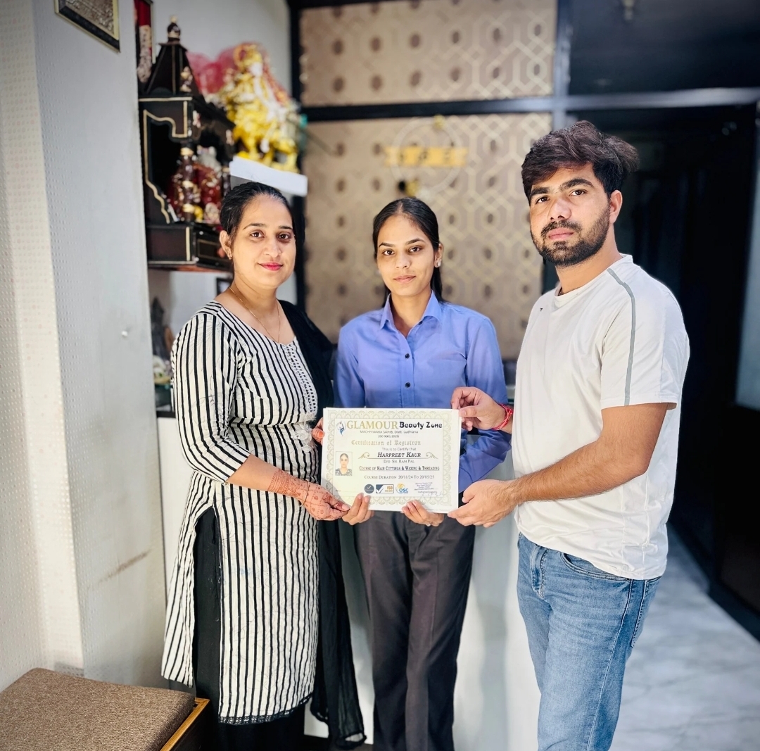 Student certification ceremony