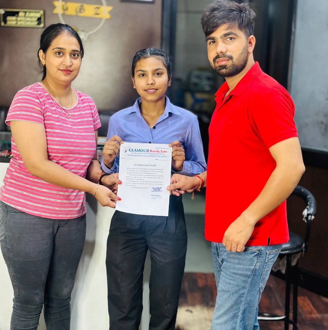 Student certification ceremony